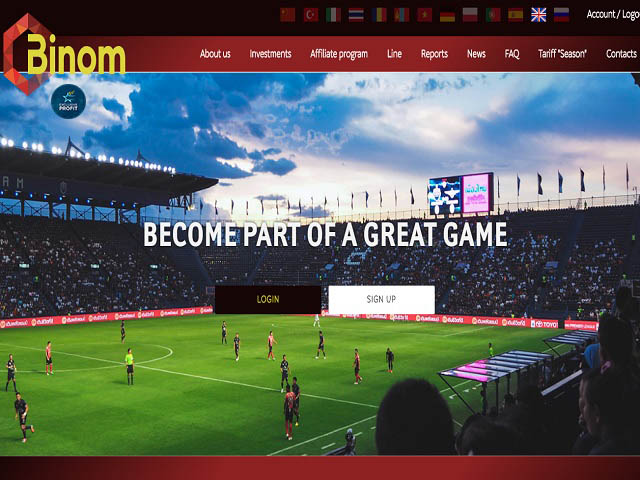 Binom Corp screenshot